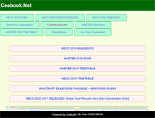 Tablet Screenshot of ceebook.net